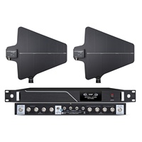 948 vente chaude 8 canaux amplificateur d'antenne scène Performance UHF sans fil Microphone récepteur de Distribution de Signal