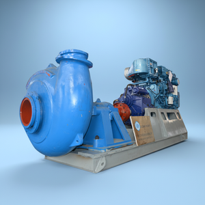 Bomba de Dragado de Arena de 6 Pulgadas, de Gran Capacidad y Alta Resistencia, Diésel/Eléctrica, con Aleación de Cromo de Alta Calidad - Product Image 1