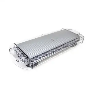 Lampu lalu lintas LED 48 CM, lampu sorot Led berkedip warna kuning, lampu peringatan perumahan ABS ukuran 60CM