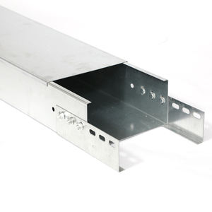Sistema di Canaline Portacavi Prodotto in Serie, Canalina Portacavi in Acciaio Resistente, OEM e ODM, Canalina Zincata per Cavi - Product Image 1