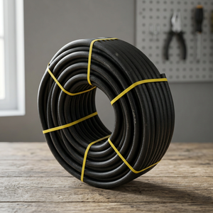 Tubo Corrugado de 25m Revestido con Forroplast PVC 16mm (Tupersa 080500016) Negro en Rollo - Product Image 2