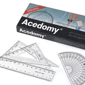 Nuevo Juego de Papelería Estudiantil de Alta Calidad, 13 Piezas, Juego de Matemáticas en Caja Metálica, Lápiz para Dibujar Círculos, Compás - Product Image 6