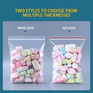 Tùy chỉnh bao bì nhựa dây kéo nhỏ zip khóa túi <span class=keywords><strong>LDPE</strong></span> thực phẩm quà tặng Nắp kéo nhà máy bán buôn rõ ràng minh bạch PE <span class=keywords><strong>Ziplock</strong></span> Túi - Product Image 2