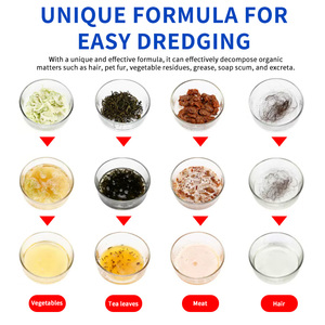 Duer.de ao 500ml usa e getta liquido detergente per scarichi per la rimozione e la deodorizzazione di zoccoli per bagno e <span class=keywords><strong>cucina</strong></span> veloci ed efficaci - Product Image 4