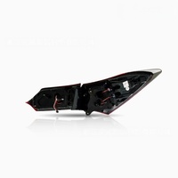 Nouveaux feux arrière LED rouges clairs en ABS modifiés pour Corolla 2014-Présent, avec fonctions de marche, de freinage et de clignotant, pour mise à niveau des feux arrière.