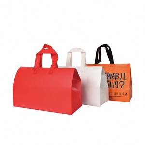 Bolsas Térmicas Desechables al por Mayor, con Asa Personalizada, Duraderas, Aisladas, para Entrega de Alimentos Calientes y Fríos, Pasteles, Reciclables - Product Image 3