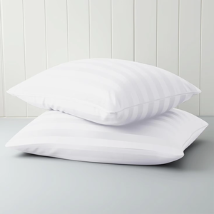 Maßgefertigter Hotel-Kissenbezug 60x90 Weiß aus Baumwolle mit Modernem Umschlagdesign - Product Image 1