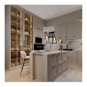 Muebles <span class=keywords><strong>de</strong></span> <span class=keywords><strong>Cocina</strong></span> <span class=keywords><strong>de</strong></span> Lujo Personalizados, Mueble <span class=keywords><strong>de</strong></span> <span class=keywords><strong>Cocina</strong></span> Modular <span class=keywords><strong>de</strong></span> Madera <span class=keywords><strong>para</strong></span> Colgar en la <span class=keywords><strong>Pared</strong></span>, Diseño Moderno - Product Image 3