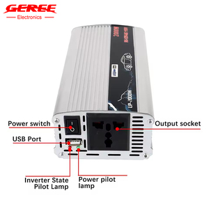 500W/1000W/2000W onduleur de voiture sinusoïdal <span class=keywords><strong>pur</strong></span> <span class=keywords><strong>12V</strong></span> à <span class=keywords><strong>220V</strong></span> DC-AC convertisseur de puissance domestique Module élévateur <span class=keywords><strong>12v</strong></span> <span class=keywords><strong>220v</strong></span> transformateur de tension - Product Image 5