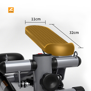 Home Indoor Workout Equipment <strong>Mini</strong> Hydraulic Fitness <strong>Stepper</strong> With Resistance Band Home Workout Stair Climber - Product Image 3