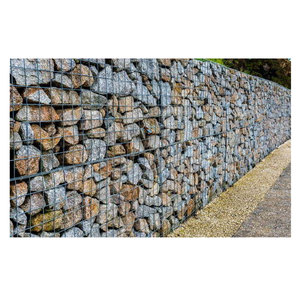 Murs de soutènement <span class=keywords><strong>gabion</strong></span> soudés Galfan de haute qualité <span class=keywords><strong>200x100x50</strong></span> clôture de jardin <span class=keywords><strong>gabion</strong></span> en pierre - Product Image 3
