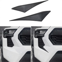 Patch décoratif pour calandre avant en plastique ABS compatible avec Toyota Tacoma 2024-2026