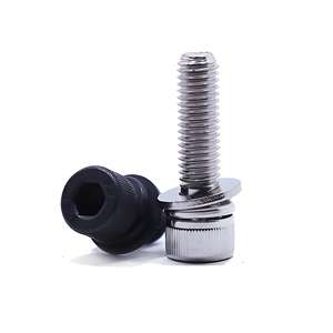 उच्च गुणवत्ता वाले डि912 m2 m3 m4 m5 304 स्टेनलेस स्टील सॉकेट सिर बोल्ट वसंत वाशर स्टेम 10 मिमी 16 मिमी दो एक 25 मिमी सिर स्क्रू - Product Image 1