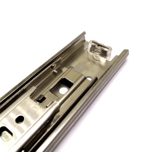 Drawer Runner Furniture Fittings Cold Rolled Stainless Steel Drawer Slide <strong>Rail</strong> - Product Image 2
