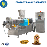 Fournisseurs de machines de transformation d'aliments humides pour chiens de haute qualité en Chine, lignes de production de croquettes pour animaux de compagnie haute performance