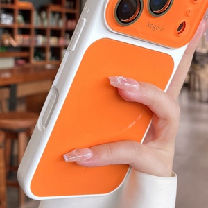 Funda Magnética para Teléfono Celular con Panel Trasero Mate AG de Moda para iPhone 17 12 13 14 15 16 Pro Max con Película Protectora de Lente HD a Prueba de Golpes - Product Image 3