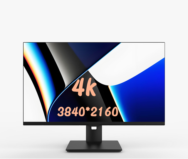 27" 4K UHD IPS Monitor with 400nits Brightness 100% SRGB Wide Color Gamut for Professional Photo/Video Editing and Design