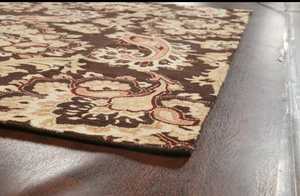 พรมขนแกะ9 'x 12' สไตล์ตะวันออกแบบดั้งเดิมพรมในห้องนั่งเล่นขนาดตามสั่งทำจากผ้าฝ้าย - Product Image 6