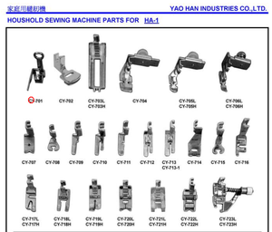 Juego de 42 Piezas de Prensatelas para Máquina de Coser Doméstica, Juego de 32 Piezas de Prensatelas - Product Image 2