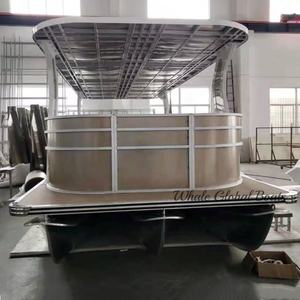 Ponton électrique en alliage d'aluminium Passagers Bateau Ferry Tritoons Bateau - Product Image 4