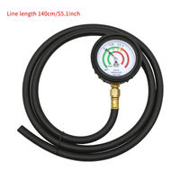 Kit de Medidor de Presión de Escape para Coche, Herramienta de Prueba de Obstrucción del Convertidor Catalítico, Probador de Diagnóstico del Sistema de Escape para Coches de Gasolina y Diésel