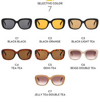 Lunettes de soleil ovales surdimensionnées de luxe vintage 2026 pour femmes et hommes, style rétro, protection UV400, personnalisables avec logo – Vente en gros