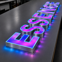 Enseigne de magasin pour entreprise, extérieure, étanche, lettres en relief 3D LED, logo personnalisé LED, logo intérieur, enseigne en acrylique