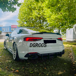 Alerón Trasero Estilo M4 para A5 S5 RS5 B9 Sportback 4 Puertas, 2016-2024, Fibra de Carbono - Product Image 3