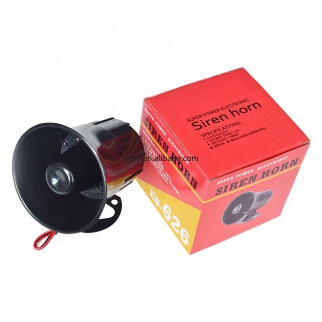 Manufacturer ES-626 Siren Alarm Speaker High-power Siren Horn Alarm Siren