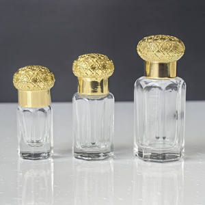 Frascos de Perfume Estilo Árabe de 3ml, 6ml, 12ml - Botellas de Vidrio <span class=keywords><strong>para</strong></span> Aceite de Agarwood <span class=keywords><strong>con</strong></span> Tapas de Aleación de Zinc, Diseño Sellado, Personalizables - Product Image 5