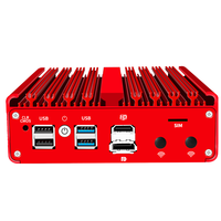 Mini PC Industrial Ddr4 Pfsense Intel Celeron 8Gb 4 Lan J4125 Sin Ventilador Linux Wins Win10 Win 11 Android 4G Wifi con Ranura para Tarjeta SIM