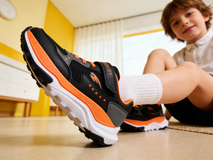 Scarpe Scolastiche per <span class=keywords><strong>Bambini</strong></span> OLICOM con Logo Personalizzato, Chiusura a Strappo, Traspiranti in Rete, Facili da Indossare per Scuola, Sport e Corsa - Product Image 3