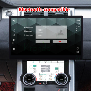 Krando 13 "Android 13.0 128G araba radyo Gps Dvd OYNATICI için Range Rover Evoque 2016-2019 Harman sistemi 8 çekirdekli WIFI Carplay - Product Image 4