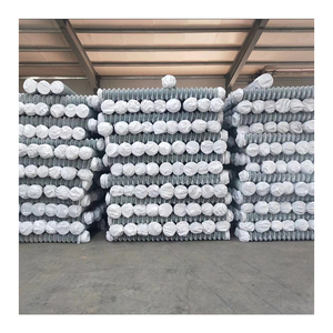 Mạ kẽm Chuỗi liên kết hàng rào Bảng điều chỉnh giá rẻ trắng đen vườn màu xanh lá cây sân sau trang trại Chuỗi liên kết hàng rào kim loại hàng rào với bài - Product Image 6