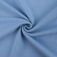 Tissu gaufré brocart en polyester-coton tricoté, résistant à l'abrasion, prêt à l'emploi toutes saisons, 320g, style gaufre, à motif écossais