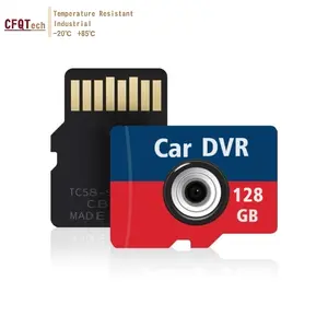 Dashcam CarDVR用のカスタム128GB64GB C10U3工業用グレードAS/SMISDカードマイクロ