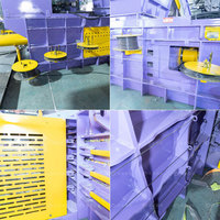 Presse à balles textile, machine d'emballage, compacteur de vêtements usagés, presse à balles pour tissus de récupération