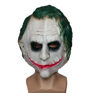 Masque de Joker en latex pour Halloween, accessoires de fête cosplay, taille unique - Product Image 2