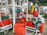 3SJ-1500 co-extrudeuse à trois vis à double lèvre haute vitesse machine à souffler le film PE