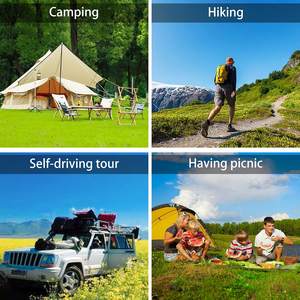 Портативный походный пикник из нержавеющей стали, металлические обеденные тарелки, чаши, сковородки, кастрюли, набор посуды - Product Image 5