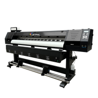 Impresora solvente ecológica 1,6 M 5 pies XP600 I3200 Plotter solvente ecológico de gran formato para máquina de impresión de pancartas adhesivas Impresora digital