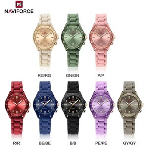 <span class=keywords><strong>Orologio</strong></span> <span class=keywords><strong>da</strong></span> Polso NAVIFORCE per Ragazze, Moda Business, Orologi al Quarzo per Donne, Leggero in Silicone, Elegante, Impermeabile, con Luce Notturna, Modello 7115 - Product Image 6