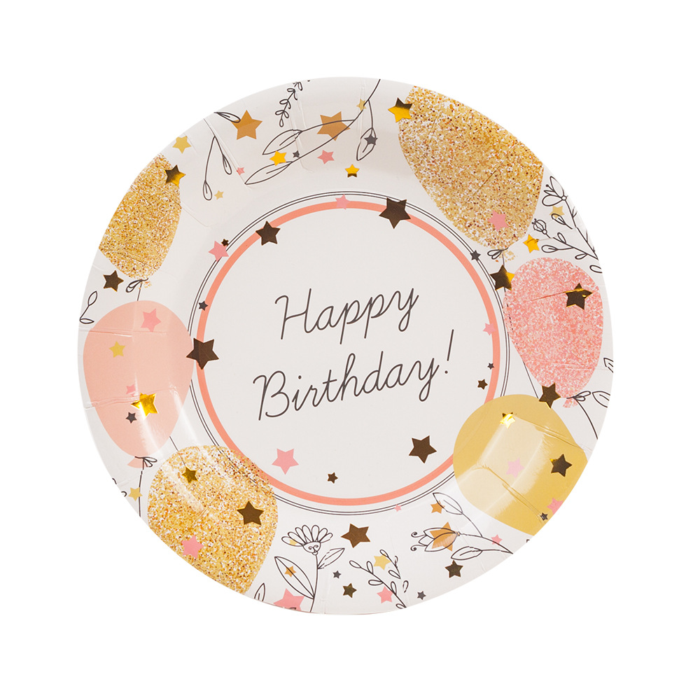 Assiettes de 7 pouces, paquet de 10
