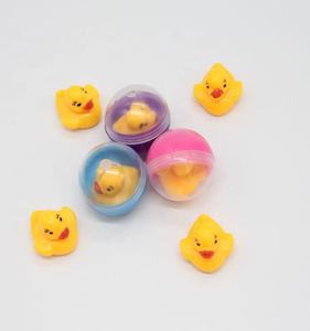 Mini Palline Giocattolo in PVC da 1 Pollice (28mm) per Distributori Automatici, Giocattolo Galleggiante per il Bagno a Forma di Anatra per Bambini 5-7 Anni, Piccolo Animale in Vinile - Product Image 3