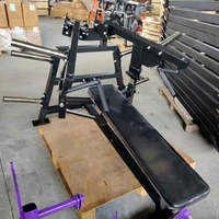 Machine de musculation ZY-Commercial à charge libre pour press à la presse plate, équipement d'entraînement de force à convergences indépendantes