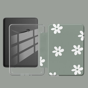 Étui pour Kindle Paperwhite 12e génération 7 pouces, coque arrière en acrylique avec logo personnalisé, étui en cuir pour liseuse <span class=keywords><strong>Kobo</strong></span> <span class=keywords><strong>Clara</strong></span> Color avec sangle de transport - Product Image 4