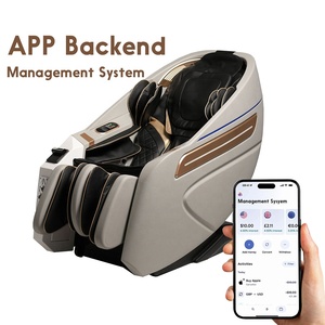 Nouvelle innovation : fauteuil de massage portable commercial à gravité zéro pour le corps entier avec piste Super SL et thérapie infrarouge - Product Image 1