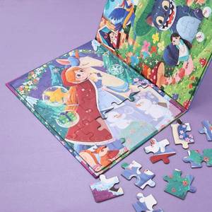 Jouet éducatif préscolaire Animaux mignons Monde marin P2 en 1 Puzzles magnétiques pour enfants de 3 à 6 ans - Product Image 4