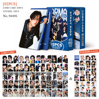 STRAY KIDS 92/Boîte Total Link Glossy Photocards KARMA Hollo HOP DOIT Hot Albums LOMO Card Bangchan Hyunjin Felix Mimi Stickers