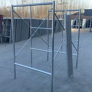 Ponteggio Tubolare in Acciaio con Telaio Principale a H per Costruzioni, Capacità di Carico 700kg, Verniciato a Polvere - Product Image 1